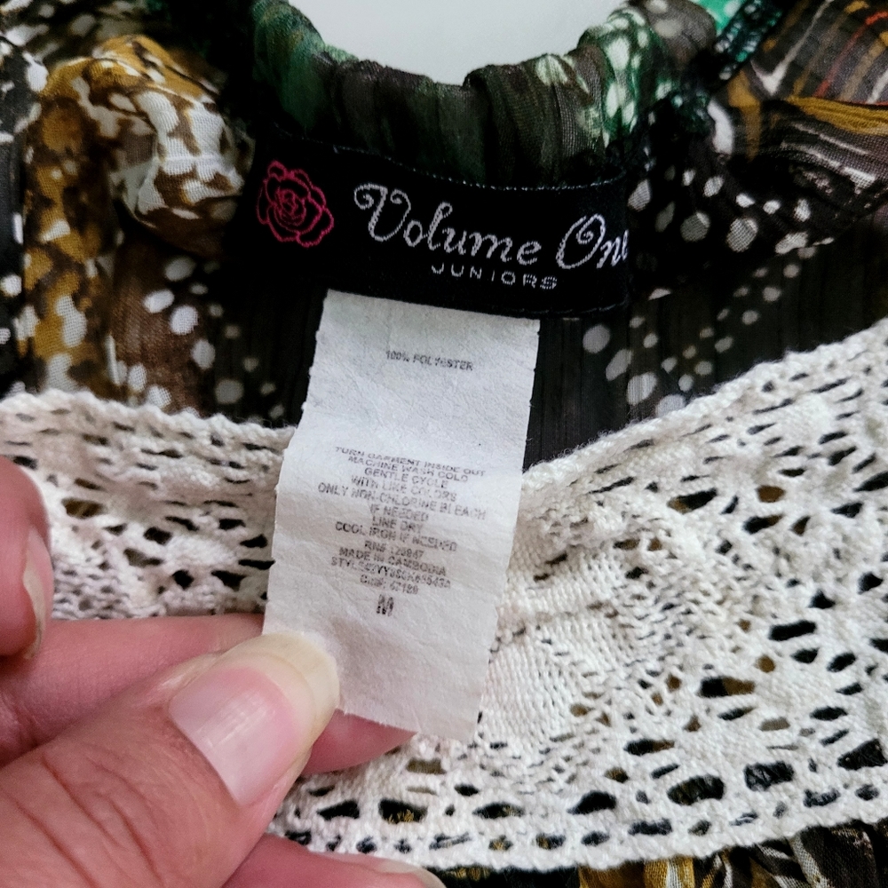 Earthy boho blouse - Picture 6 of 7